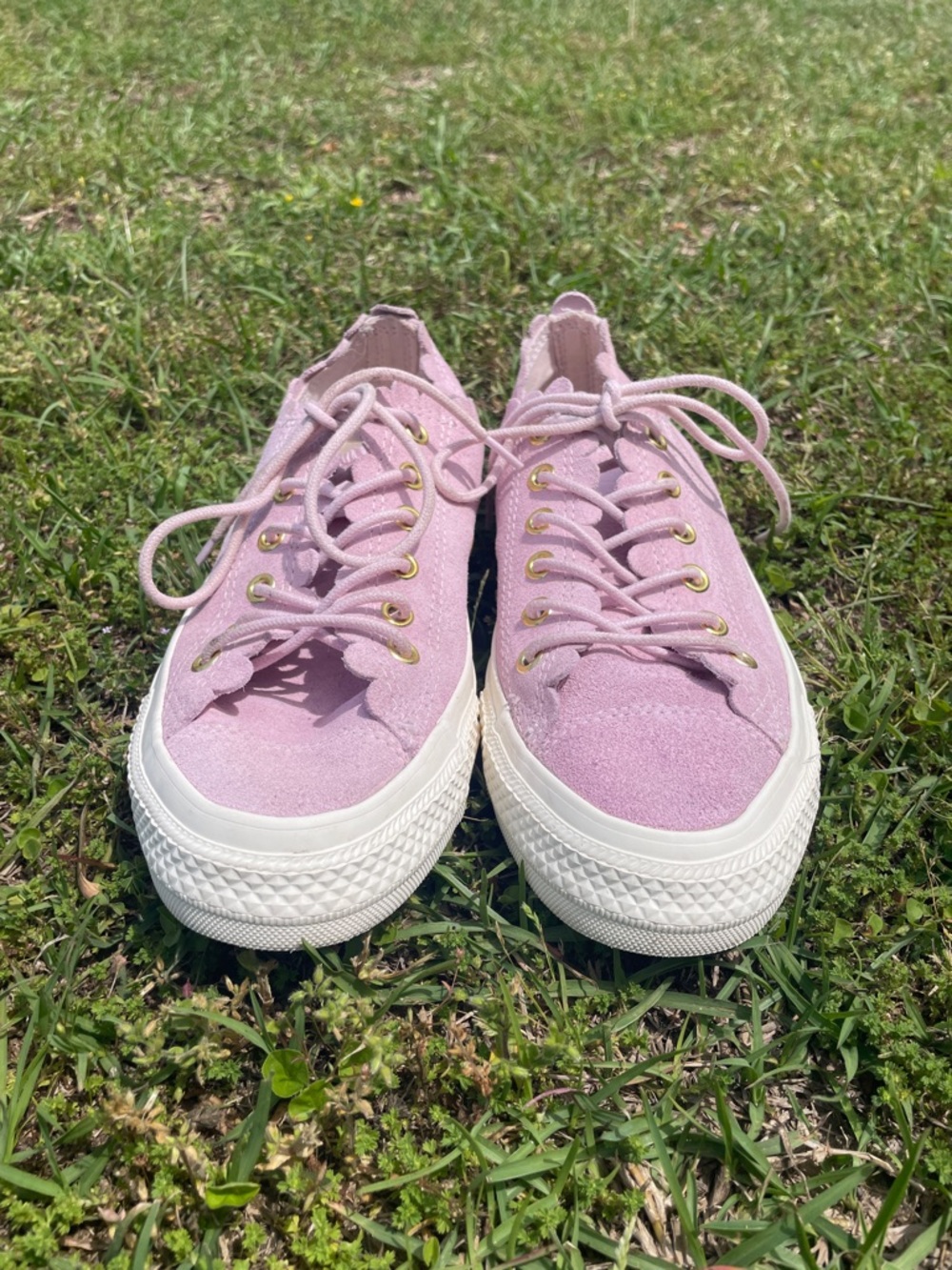 Converse All-Star Suede Shoes - Picture 2 of 8